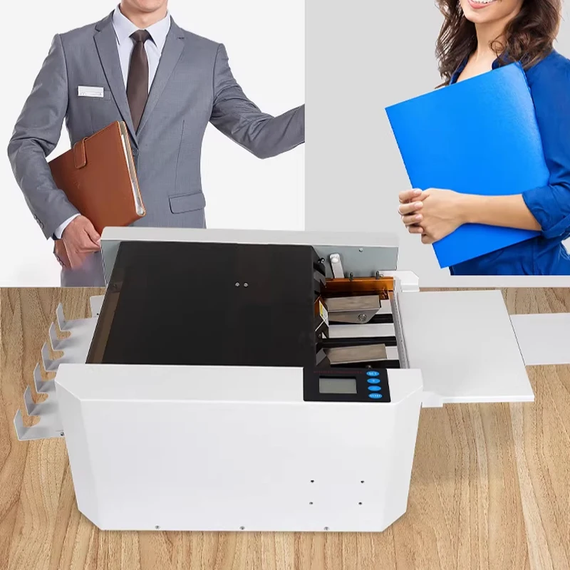 

Electric Business Card Cutter Photo Trimmer 100 Sheets/40S Multifunctional Intelligent Photo Trimmer A3+ Card Cutting Machine