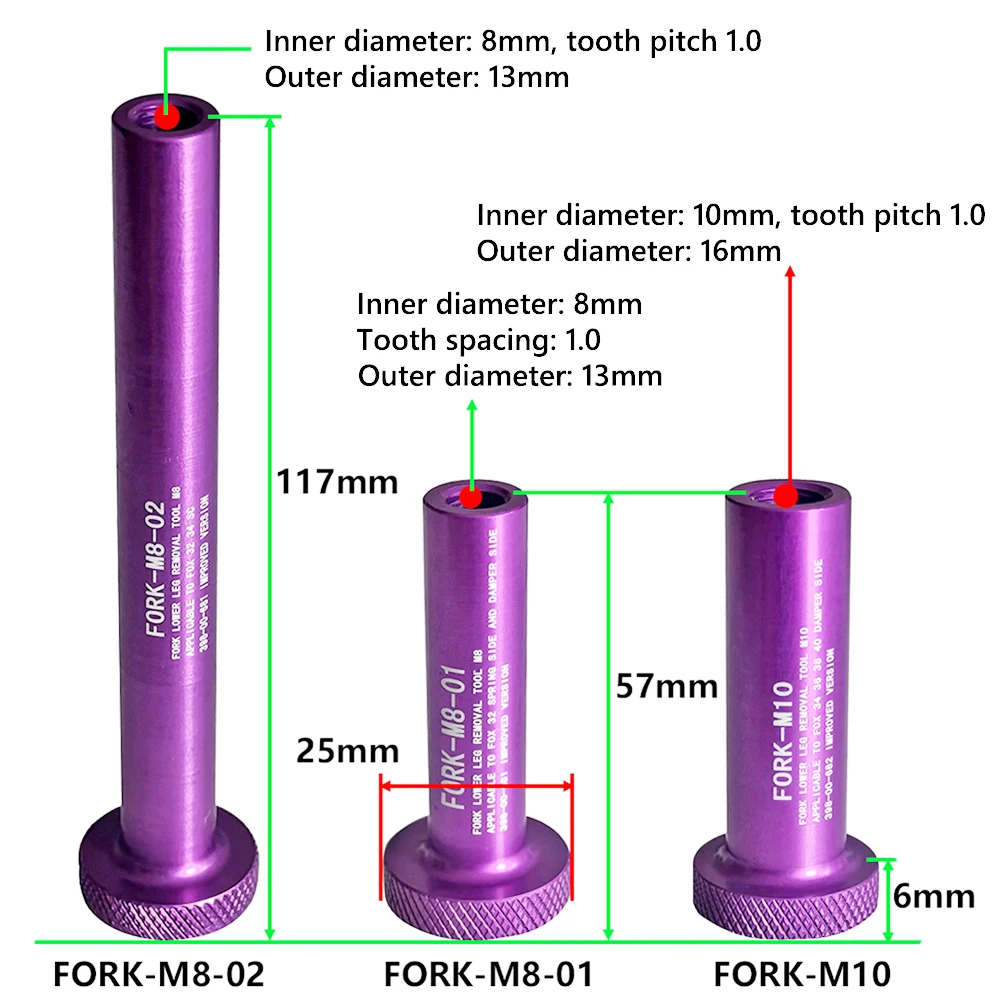Инструмент для снятия пружинного демпфера вилки из алюминиевого сплава, инструменты для ремонта велосипеда, инструмент для снятия нижней части ноги вилки велосипеда, аксессуары для передней вилки