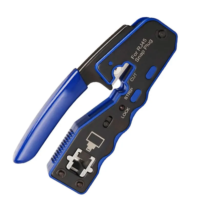 Multi-Function Rj45 Perforated Crystal Head 8P Network Tool Squeeze Wire Network Cable Pliers Network Cable Wiring Tool