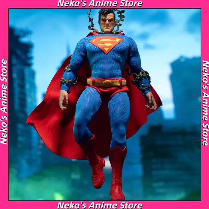 【En stock】Figura de acción de Batman: Hush de DC Comics, modelo de anime de Superman a escala 1/12, juguetes de moda, muñeco de escritorio, coleccionables, regalo