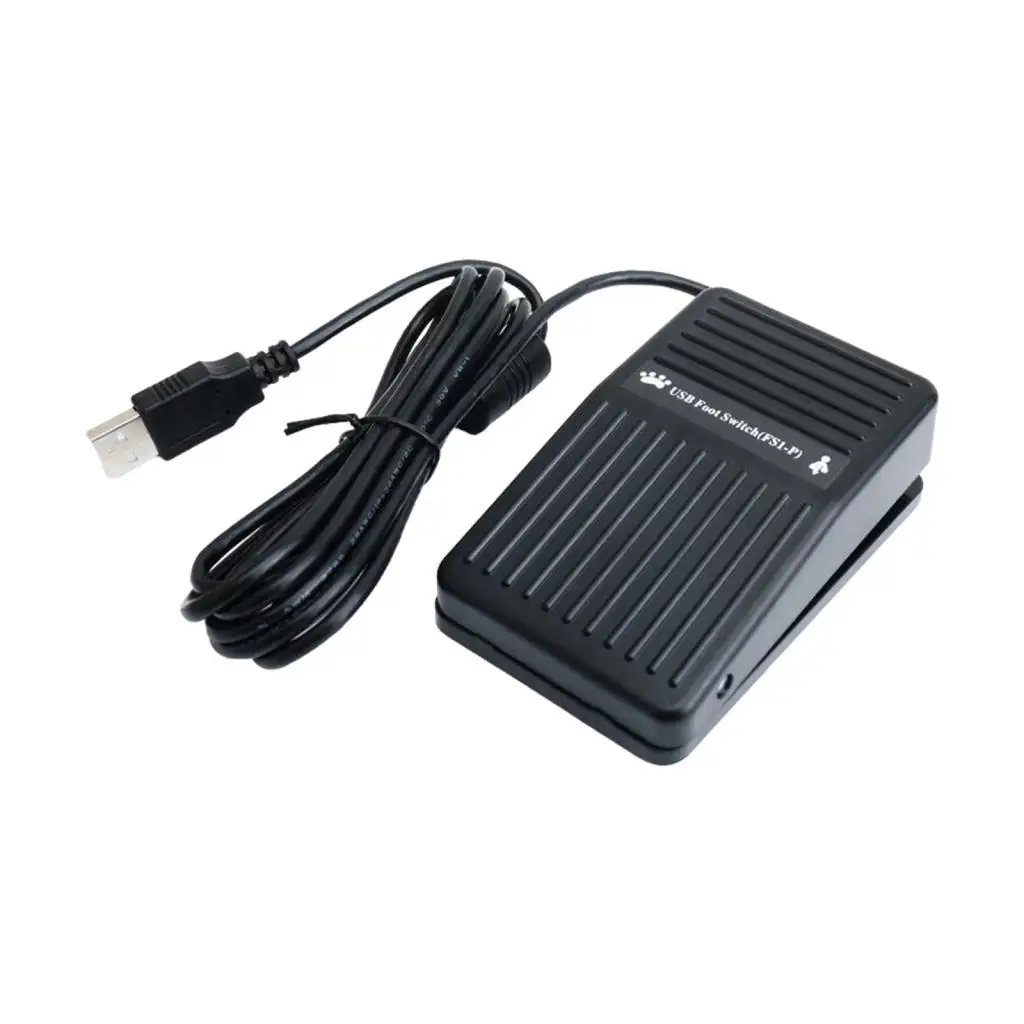 Game Pedal Computer Keyboard Mouse Game Action IP44 Gaming Equipment Single Foot Pedal Switch for Computer Keyboard Video Games