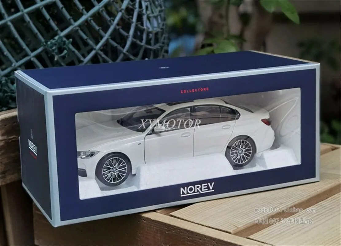 Norev 1:18 BMW 3 Series 330i G20 Diecast Model Car Toys Gifts Black/White/Gray