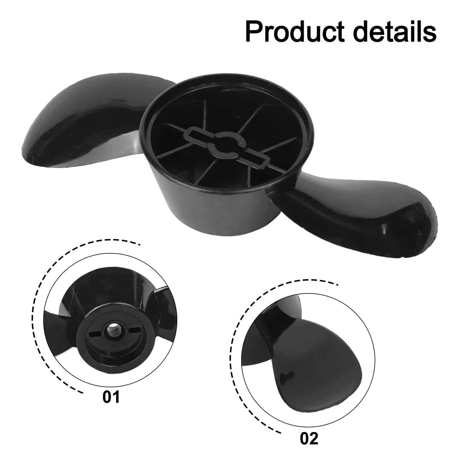 High Efficiency Propeller Electric Trolling Motor Parts Boating Accessories Enhanced Maneuverability Long-lasting Durability