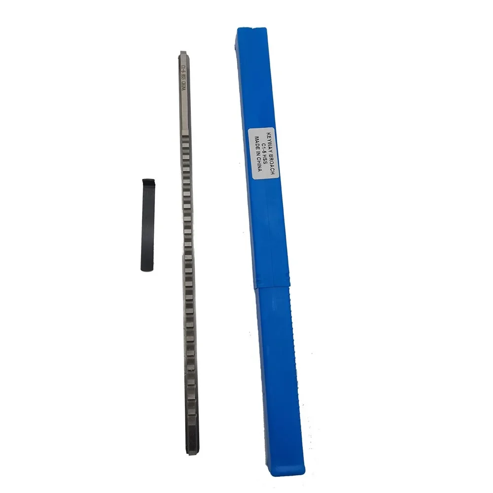 Keyway Broach 8mm 6mm 5mm C Push Type Metric Size Broach High Speed Steel Keyway Cutting Tool For CNC Router Knife