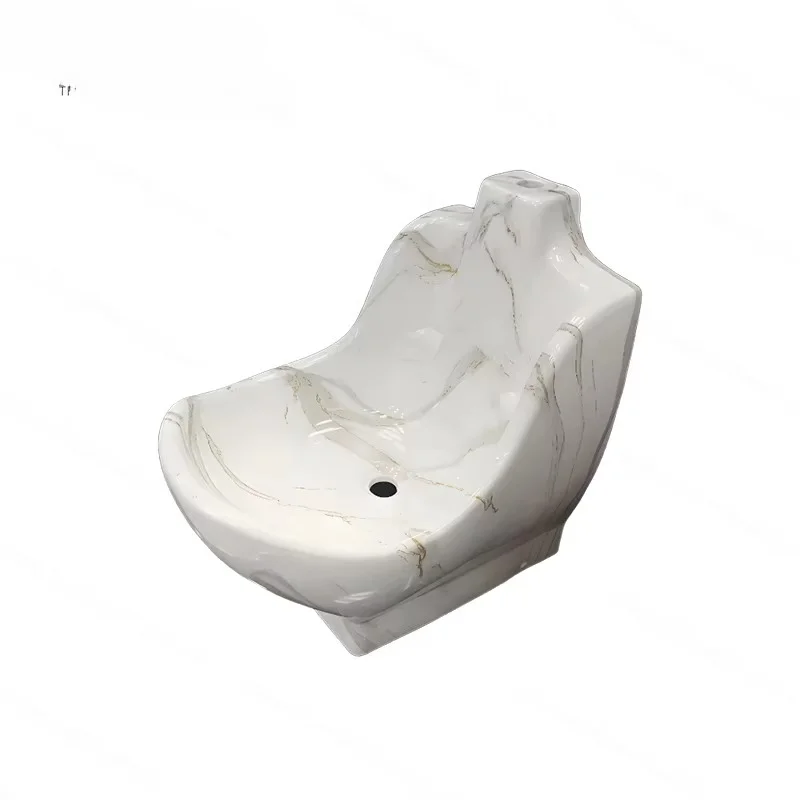 Modern Design Freestanding Muslim Five Cities Basin High Quality Marble Ceramic Foot Washing Basin