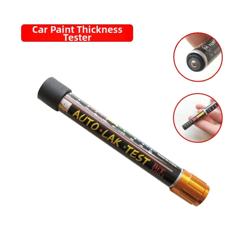 Film Thickness Gauge Car Paint Thickness Gauge Meter With Magnetic Tip For Auto Lacquer Coating Testing Tool