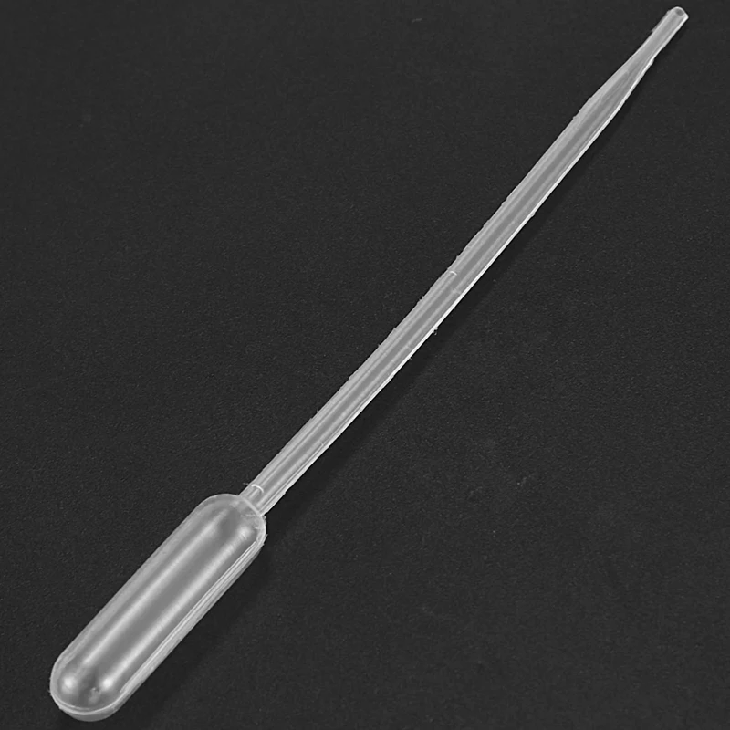 200PCS Graduated Pipettes Dropper Polyethylene (0.5Ml)