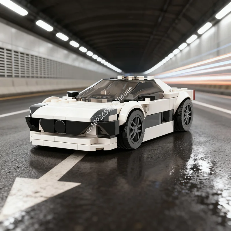 

209 шт. MOC Rimac Concept One EV, модель суперкара, строительные блоки, креативные рождественские подарки, идея, образовательная игрушка на день рождения