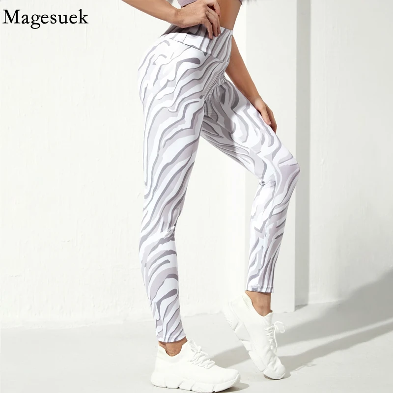 

Zebra Printed Riding Sweatpants Yoga Pant Fitness Y2k High Waist Pencil Pants Trousers Leggings for Women Jogger Pants 18810