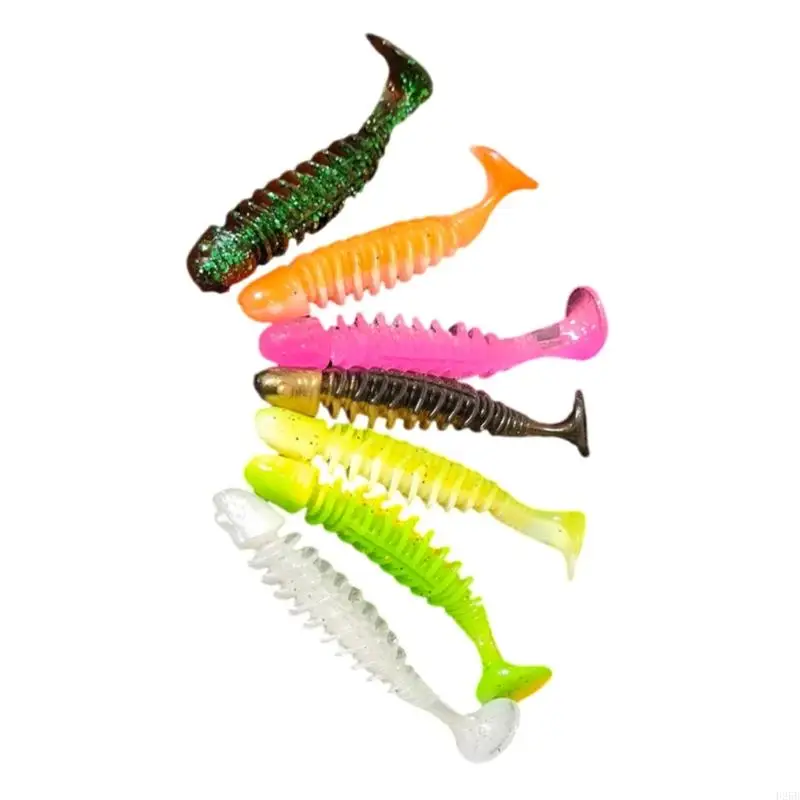 

Paddle Tail Swimbaits T Tail Soft Baits Soft Fishing Lures Artificial Wobbler Baits Fishing Tackle Accessory Enduring