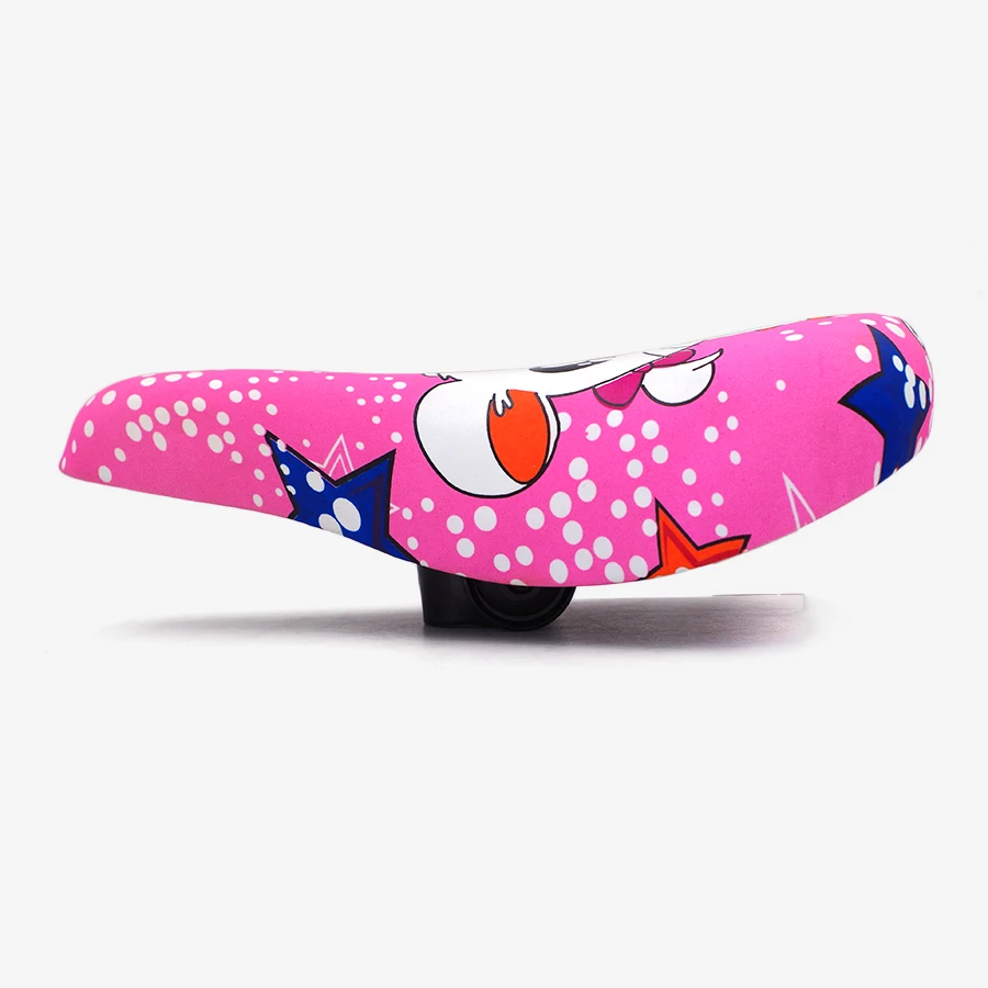 Kids Ultralight Carbon Fiber Bike Saddle 120mm Hollow Soft Leather Ergonomic Seat for Children Road Bike MTB Balance Bike view 3