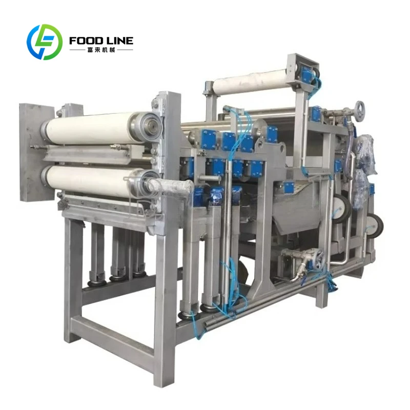 Custom Fruit Belt Press Juicer Extractor Filter Machine Large Capacity Industrial Grade For Food Beverage Processing Factory
