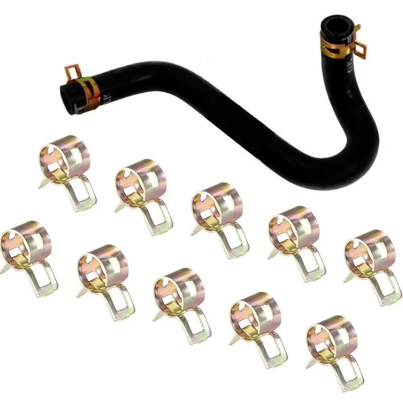 10 50 قطعة خط الوقود خرطوم المشابك مقاطع الربيع السحابة ل الهواء انبوب ماء أنبوب موصل 5 مللي متر 6 مللي متر 7 مللي متر 8 مللي متر 9 مللي متر السيارات السباكة #1