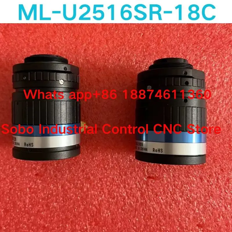 Second-hand test OK Moritex  ML-U2516SR-18C, 25mm, 1.1-inch high-resolution industrial lens