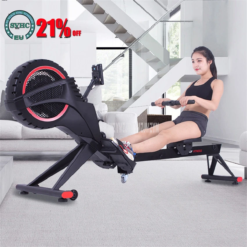 

R318 High Quality Rowing Machine Gymnasium Commercial Wind Reluctance Rolling Machine Indoor GYM Home Exercise Fitness Equipment