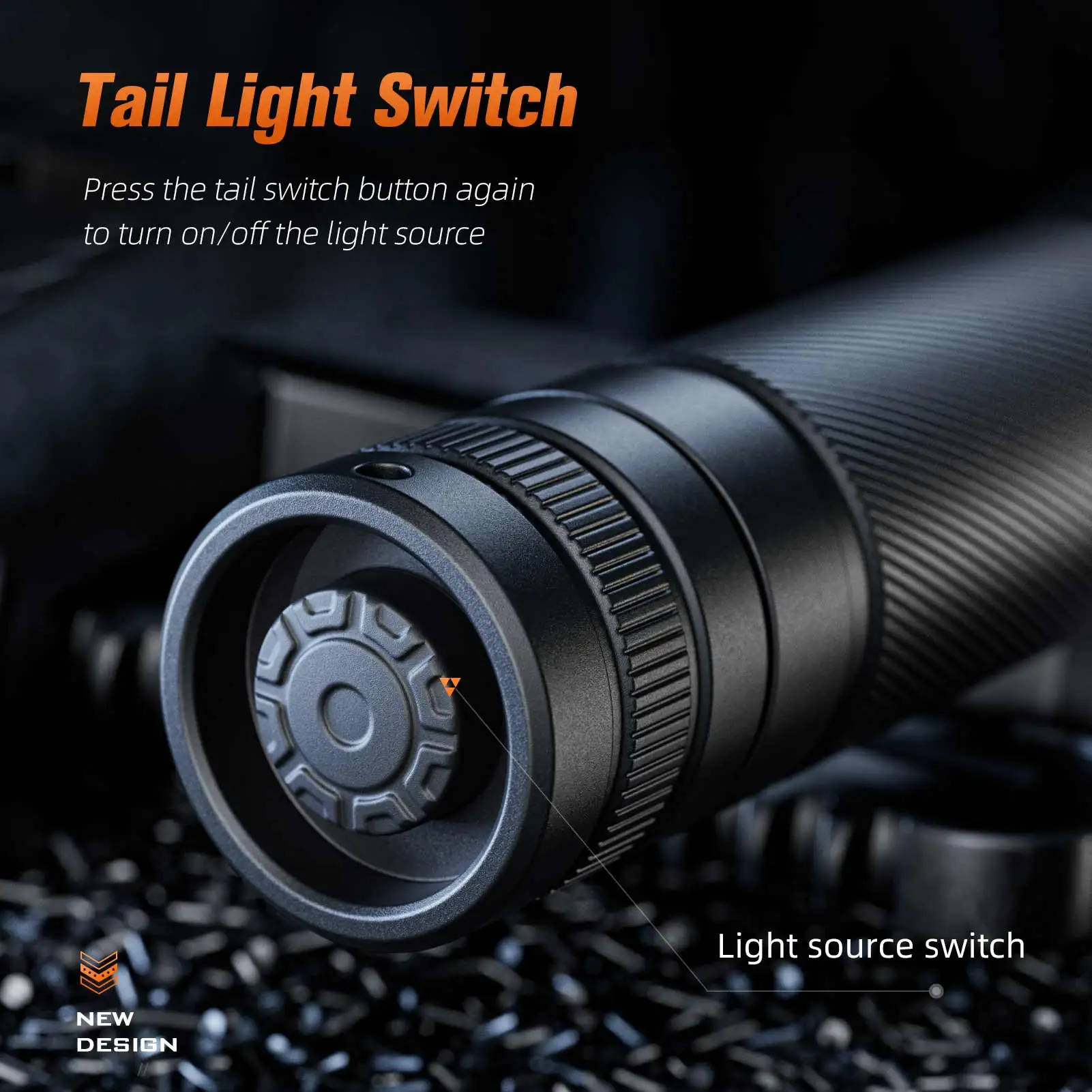 SUPERFIRE S3/RX10 3W Mini LED Flashlights Camping Torch 5 Lighting Modes Aluminum Alloy Zoomable Light Waterproof 18650 Light