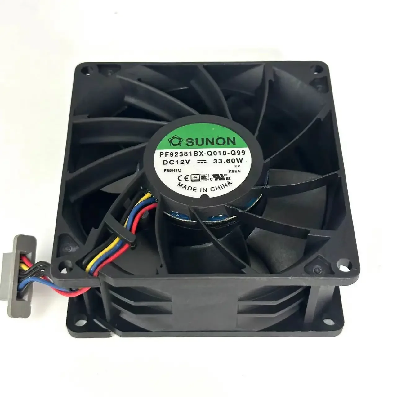 

SUNON PF92381BX-Q010-Q99 DC 12V 33.6W 92x92x38mm 4-Wire Server Cooling Fan