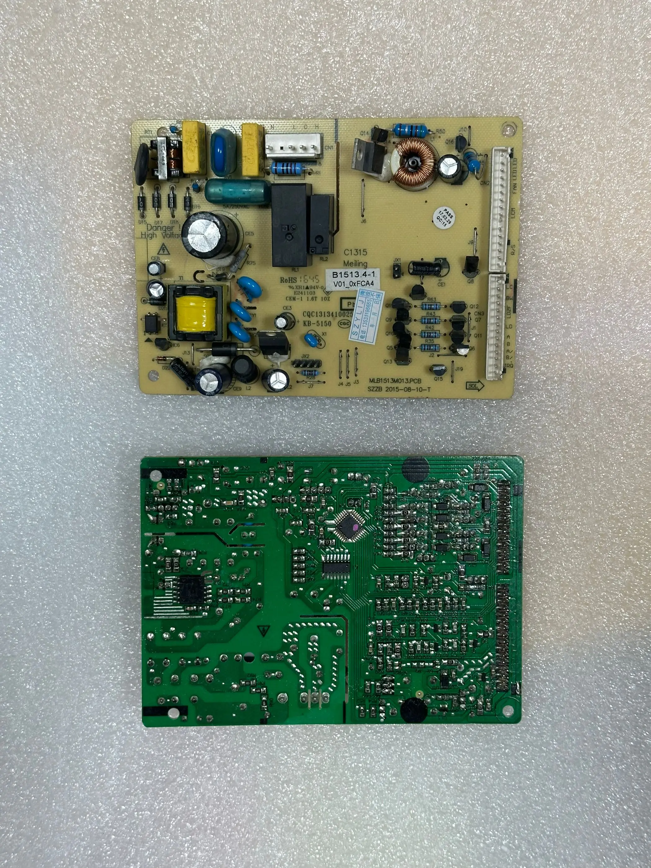 

B1513.4-1 MLB1513M013PCB C1315 Meiling V02 para Electrolux EBE301SGD C1315 .4-1, mrf-nc3308b