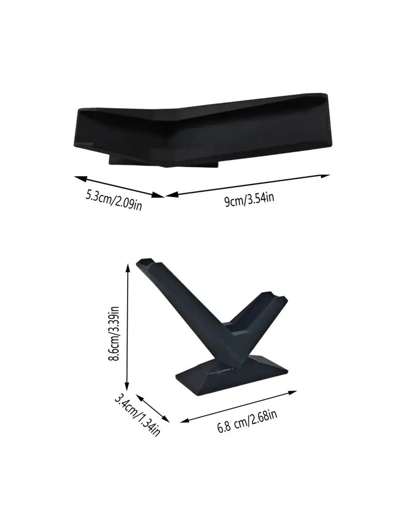 1pc industrial style creative business card storage rack, desktop card display stand, minimalist design office organizer, suitab view 4