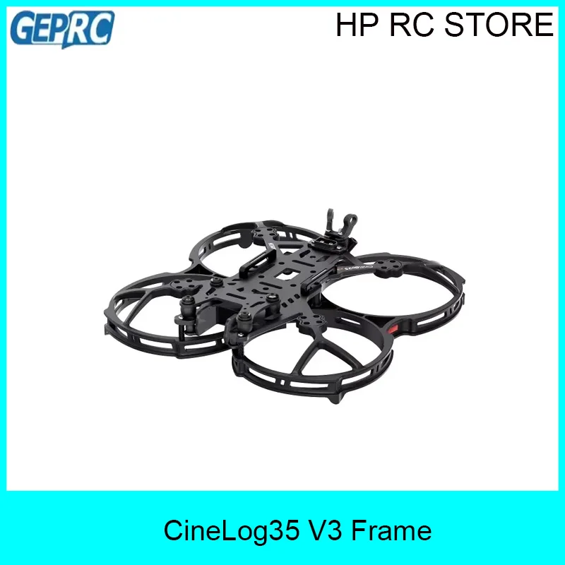 GEPRC GEP-CL35 CineLog35 V3 142mm Wheelbase FPV Drone Frame Support O4 Air Unit Pro for RC FPV Quadcopter Helicopter Parts