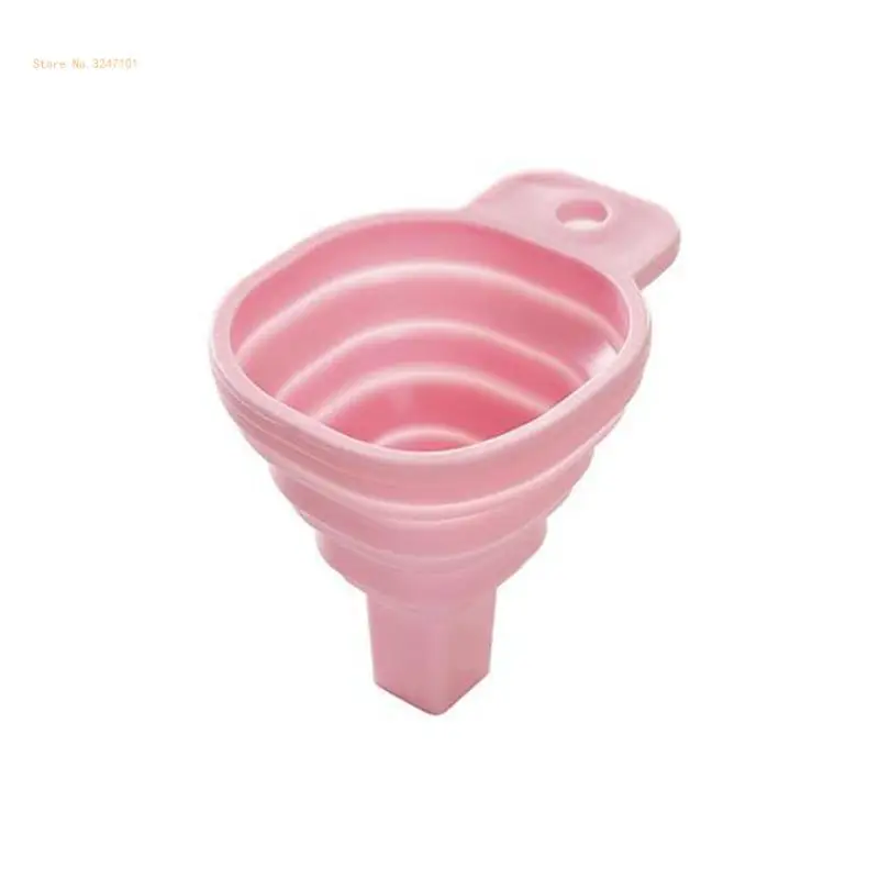 Foldable Funnel for Water Bottle Liquid Transfer Silicone Home Gift Dropship