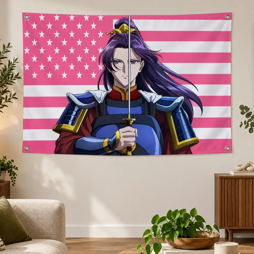Anime The Apothecary Diaries Palace Drama J-Jinshi Flags Banner Decor for Bedroom,Garden,Party,Club,Gaming Room,Indoor Outdoor