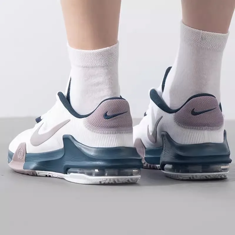 أحذية نايك الرجالية الجديدة AIR MAX IMPACT 4 أحذية وسادة هوائية منخفضة ارتداء أحذية كرة السلة المبطنة أحذية رياضية