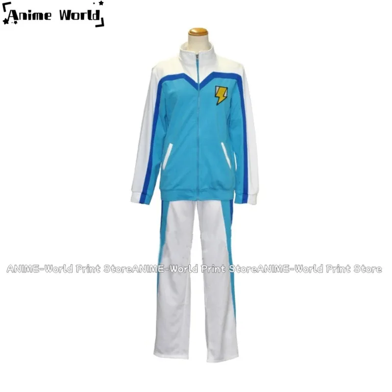 

《Custom Size》Anime Nazuma Eleven GO 3 Galaxy Raimon Soccer Team Winter School Uniform Cosplay Costumes;2,k'5,t;8.