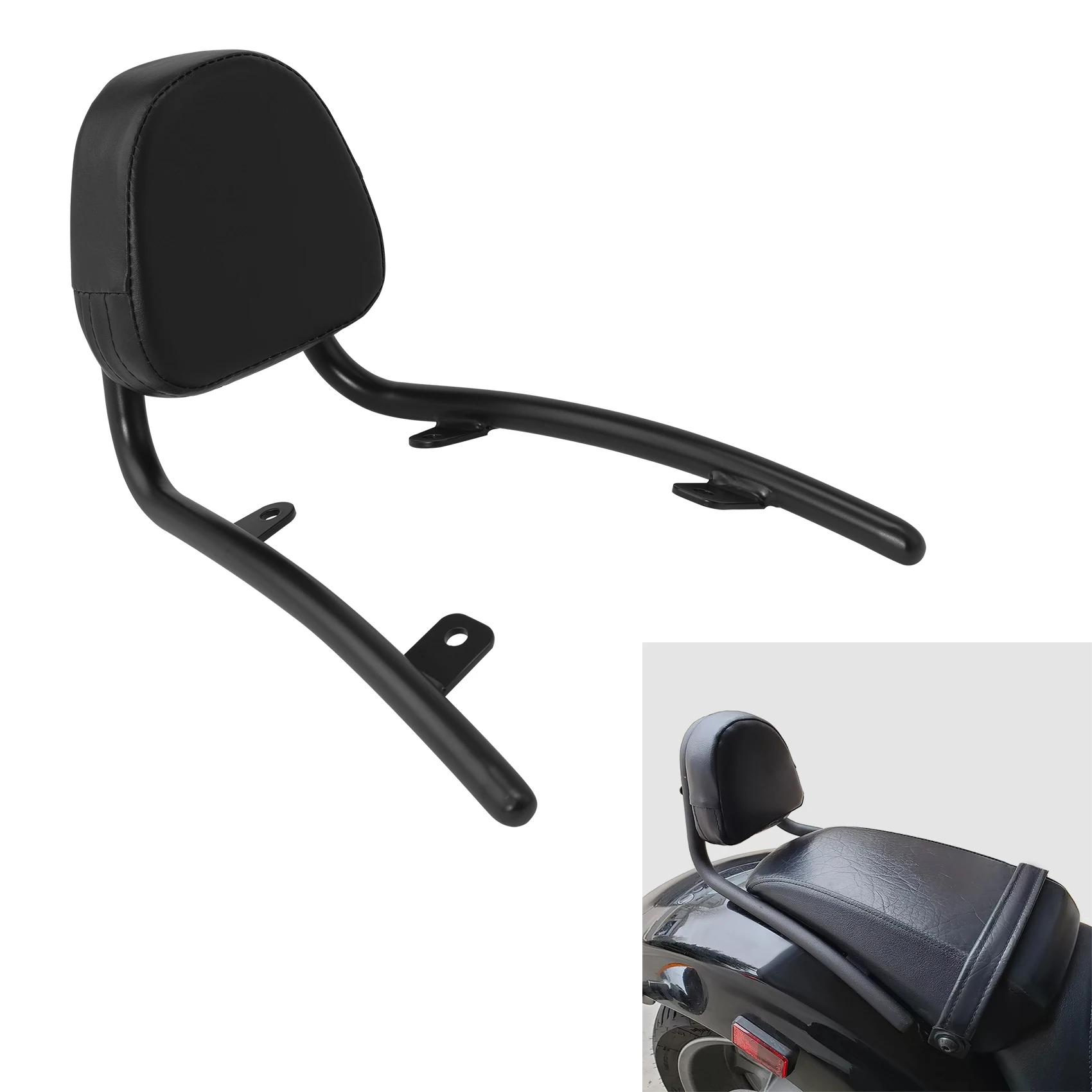 

Motorcycle Backrest Sissy Bar Pad Fit For Honda Fury VT1300CX 2010-2022 2021 2020 2019 2018