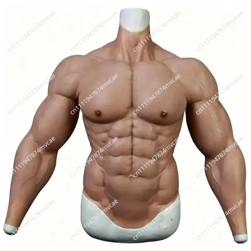 Suitable for Artificial Silicone  Realistic  Chest Muscle Enlarge Cross Dressing Table Masquerade