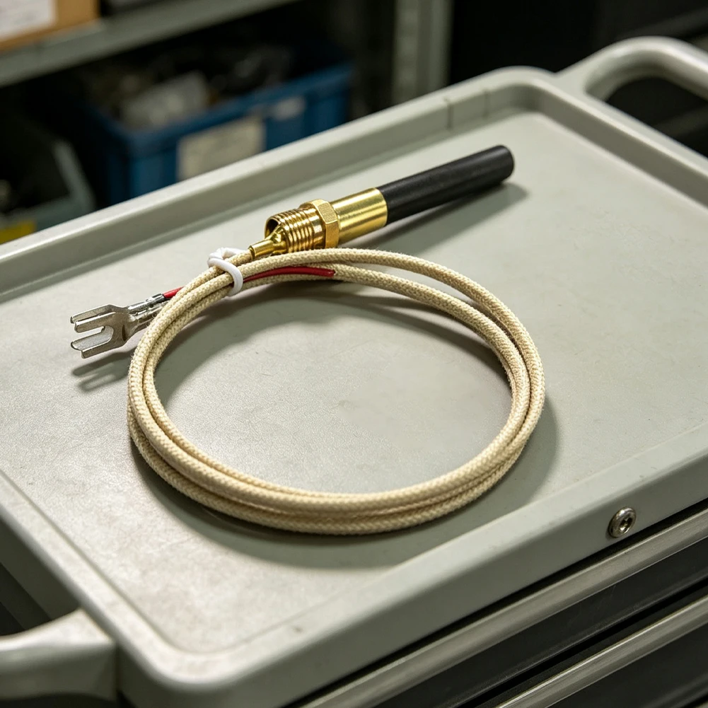 1pc Replacement Repair Thermocouple Probe For Gas Fireplace Heater Stove Heating Systems Accessories