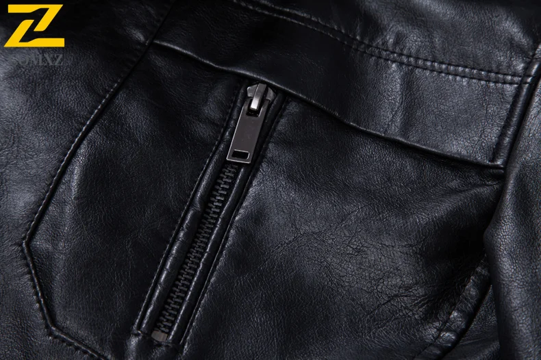 Urban Fashion Faux Leather Jacket Men's Mid-length Belt PU Leather Coat chaqueta 2025 Autumn Winter Motorcyclist Trench Coat Man