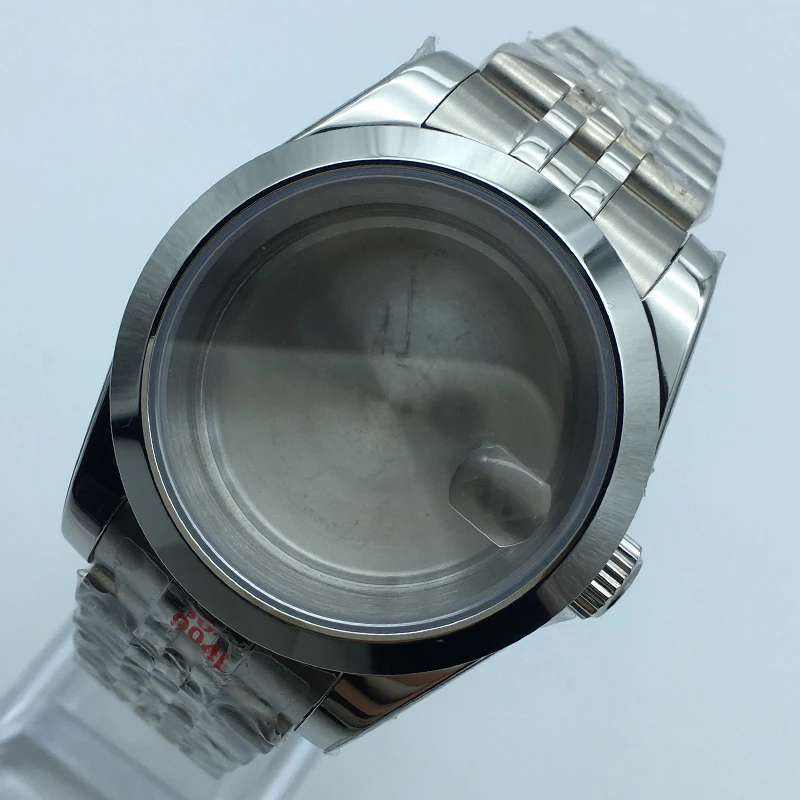 36mm/40mm High quality NH35 case sapphire glass Jubilee Bracelet sliding lock for Seiko nh34 NH35 NH36 nh38 Eta 2824  movemet