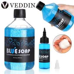 Microblading 40/500ml Blue Soap Cleansing & Soothing Solution Avoiding skin irritation Tattoo Studio Supply Tattoo Accessories