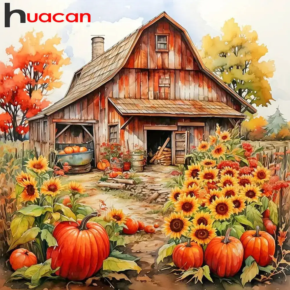 Huacan 2025, neue Kollektion, Diamant-Gemälde, Delphin, Himmel, Diamant-Stickerei, Meer, Sonnenuntergang, Mosaik, Kunst, Dekoration, Gemälde