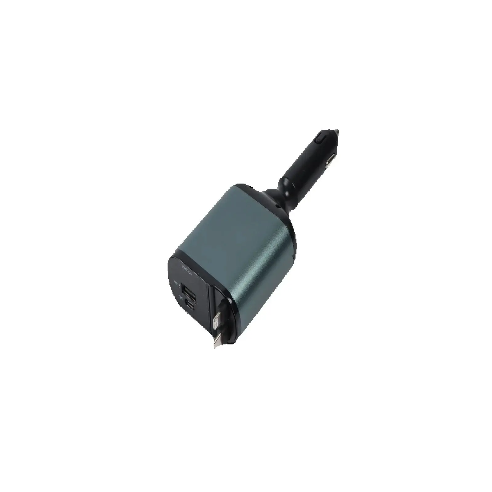 

1 шт., выдвижное автомобильное зарядное устройство 66 Вт для всех моделей USB C PD QC3.0, быстрая зарядка, автомобильные запчасти и аксессуары