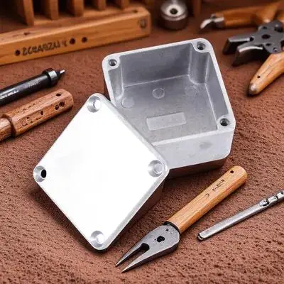 

Aluminum Box Case Metal Guitar Pedal Enclosure Diecast Effect Enclosure Replacement Smooth Anti-Rust Surface Diy Friendly