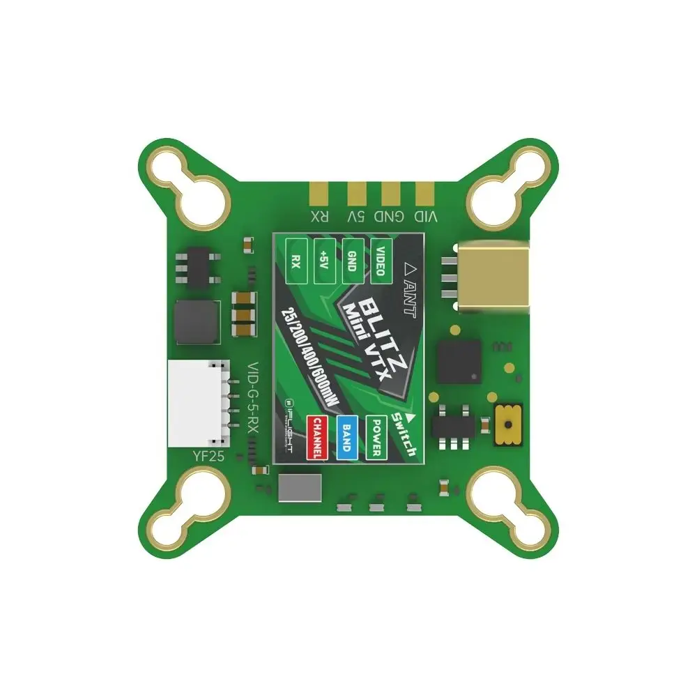 

iFlight BLITZ Mini Force 5,8 ГГц 600 МВт Регулируемый VTX с разъемом MMCX для гоночного оборудования FPV Drone