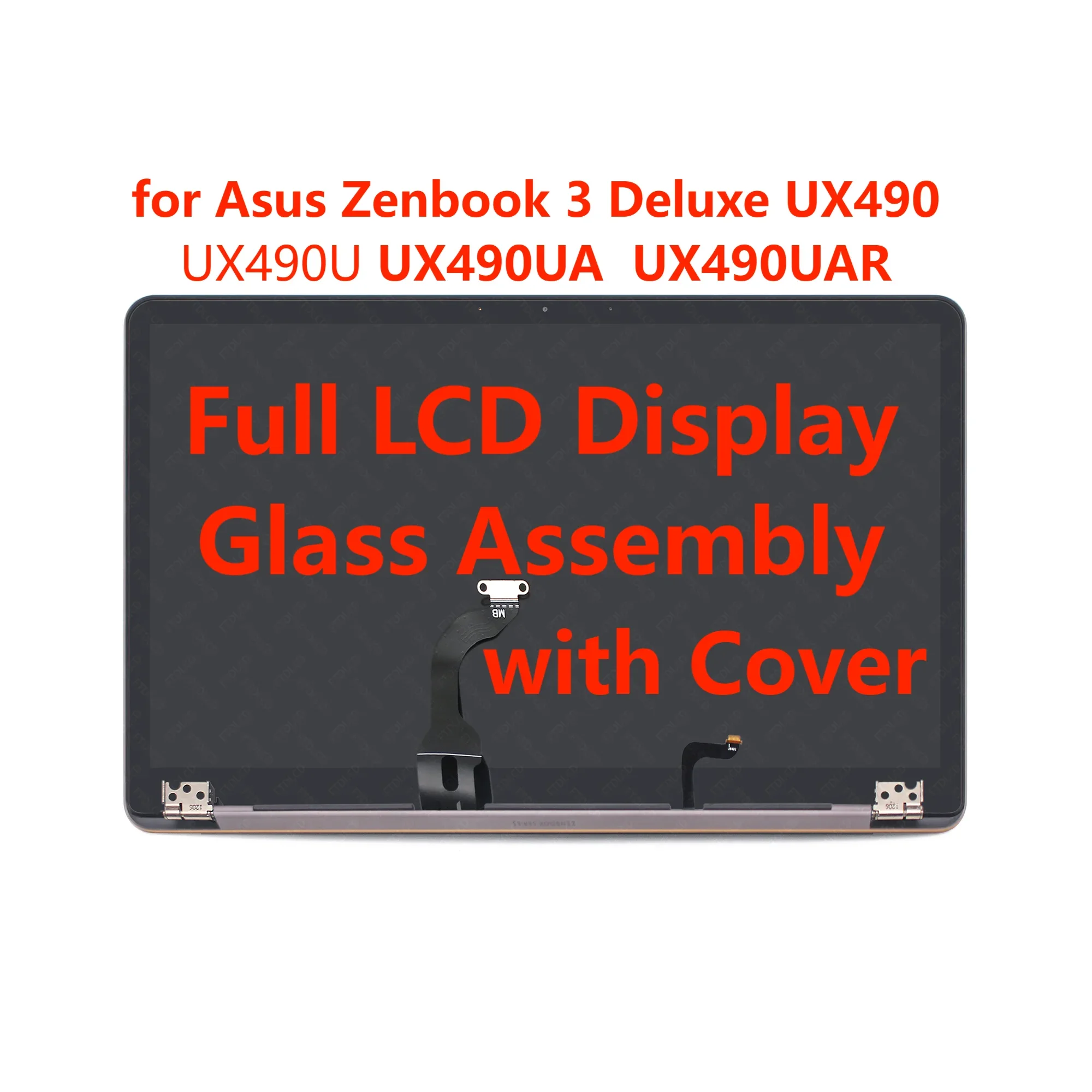 

14.0'' FHD LCD Screen Display Touch Digitizer Glass Assembly Upper Half Part for Asus Zenbook 3 Deluxe UX490U UX490UA UX490UAR