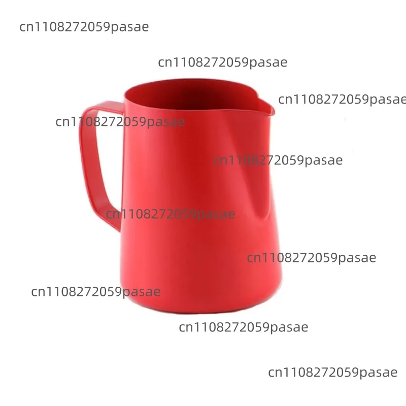 High quality 100 1000 ml stainless steel milk jug foam cup metallic coffee espresso steamed milk jug