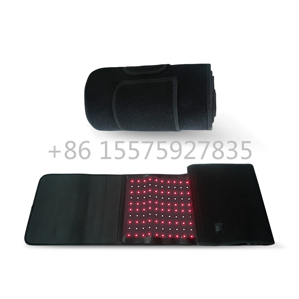 REDYUT 2023 Generations 3 Vibration Massage Function 660nm 850nm Red Light Therapy Belt for Waist Weight Loss