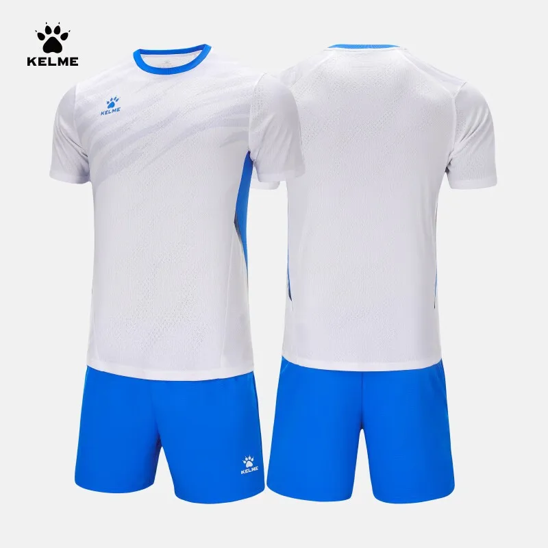 KELME New Soccer Jersey Set traspirante uniforme da competizione professionale girocollo studente maglia personalizzabile