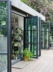 DN Folding Glass Doors Balcony Bifold Door Exterior Accordion Aluminum Patio Door Custom Color and Size Wholesale Price
