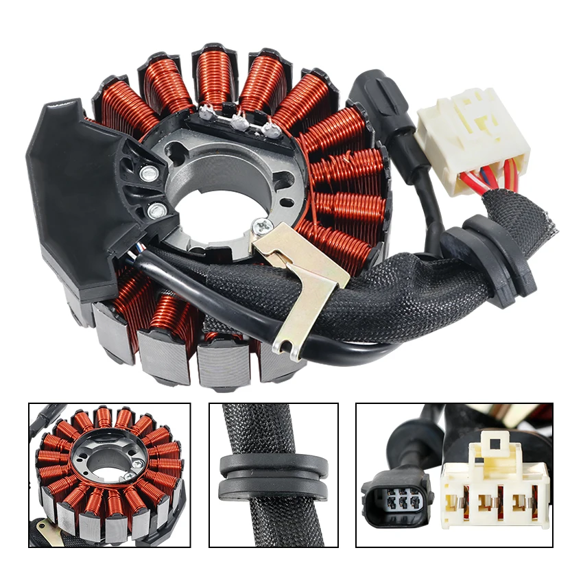 

Motorcycle Ignition Generator Stator Coil For Yamaha Aerox 155 GDR155 2019 OEM:B63-H1410-00 Aerox 155 GDR155 Accessories