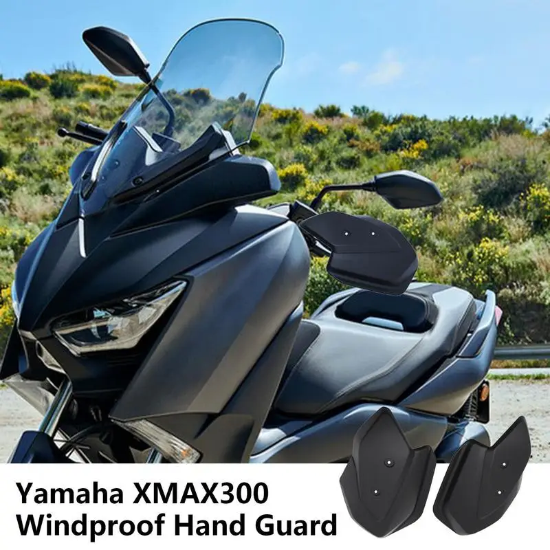 Protector de manos para motocicleta, cubierta a prueba de viento para Yamaha XMAX300, 30x17cm