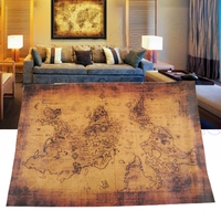 Old World Map Huge Large Vintage Style Retro Paper Poster Home Wall Decoration Gift