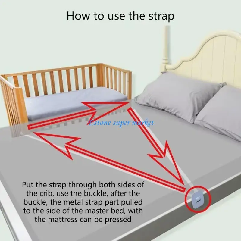 090B Infants Baby Bed Fastening Solution Baby Bed Fastener Ensures Stability Safety