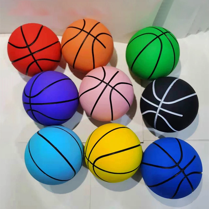 6 ซม.ตลกยืดหยุ่นสูงพิเศษมินิยางบาสเกตบอลขนาดเล็ก Decompression Hollow Elastic Ball ของเล่นเด็กมินิบาสเกตบอลของขวัญ