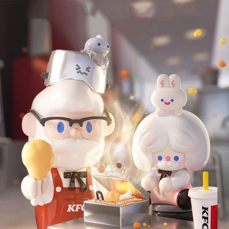 KFC | Figurine d'action Anime FARMER BOB Where Moods Bloom Series, Ornement, Décoration d'intérieur, Figurines de bureau, Modèle, Cadeau