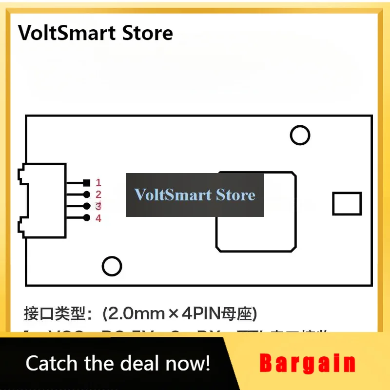 VoltS​HLK-LD6001 60GHz Radar Motion Sensor | Human Presence Detection For Smart Home Security Automation Lighting Control​